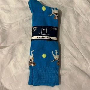 Jack Russell terrier men’s dress socks